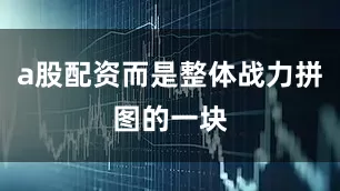 a股配资而是整体战力拼图的一块